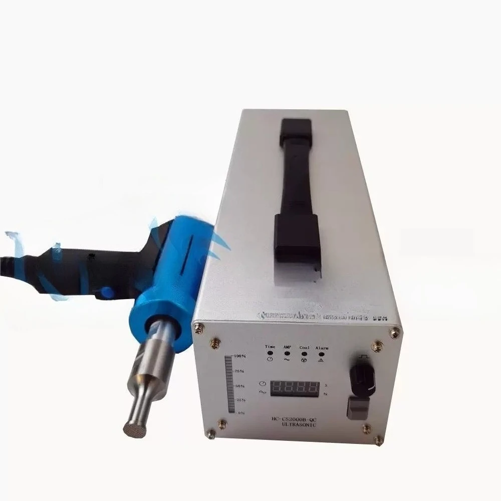 220V 15-20kHz Ultrasonic Plastic Welder for Fabric Rotary Spin Welding Machine New Model 1500W
