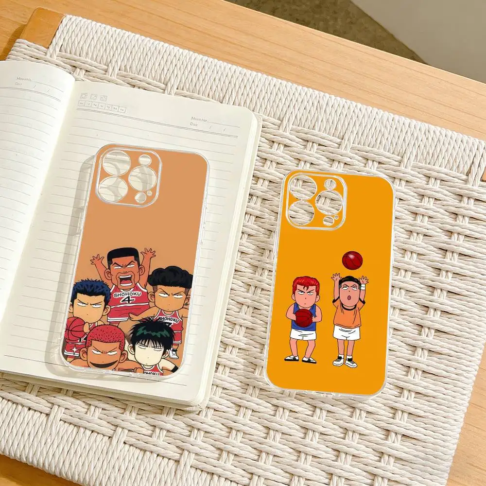 chibi basketball player  Phone Case For iPhone17,16,15,14,13,12,11 Plus,Pro Max Soft Transparent Cover