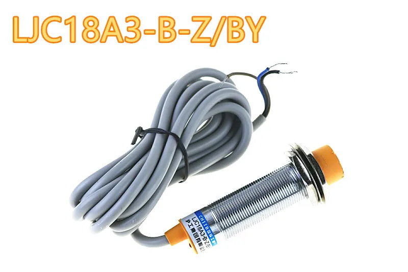 LJC18A3-B-Z/BY Capacitive Proximity Switch Sensor M18 Three Wire PNP NO 1-10mm Distance Measuring DC 6-36V for Automation
