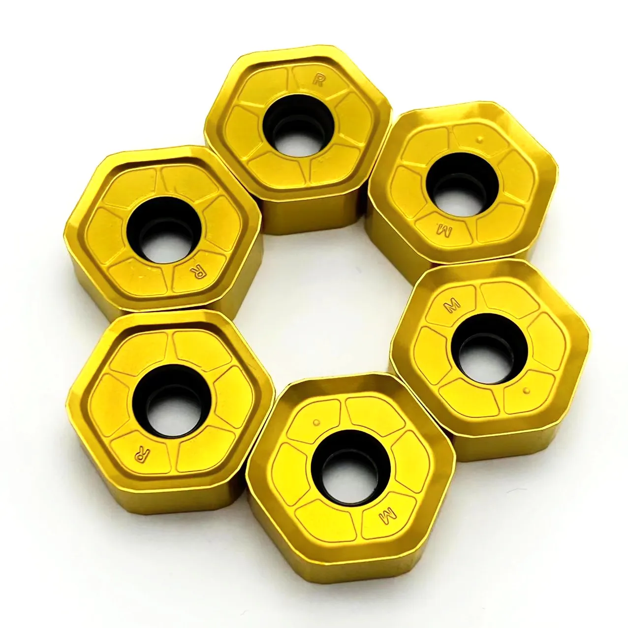 HNGX0906 di alta qualità 100% originale 10 pezzi lama di tornitura in metallo duro muslimate lama per fresatrice CNC fresa a 12 facce