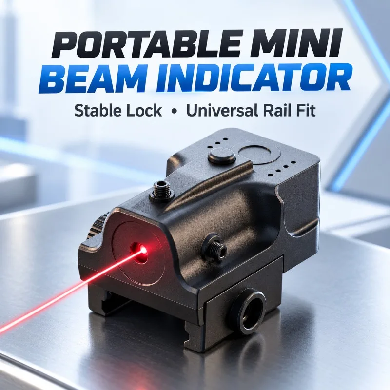 Durable Nylon Beam Indicator Decor Accessory, Quick‑Install Stable Lock for Universal Hobby Rail