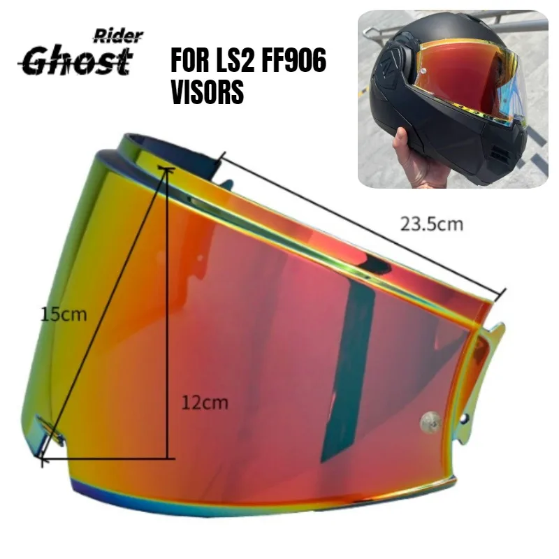 Hot Photochromic Visor for LS2 FF906 VDVANT Flip Up Helme  Helmet Replacement Lens Face Shield Visera Casco Moto