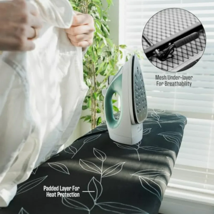 Full Size Ironing Board for Home Use Sturdy and Reliable Ironing Table with Adjustable Height and NonSlip Surface Ideal for Dai