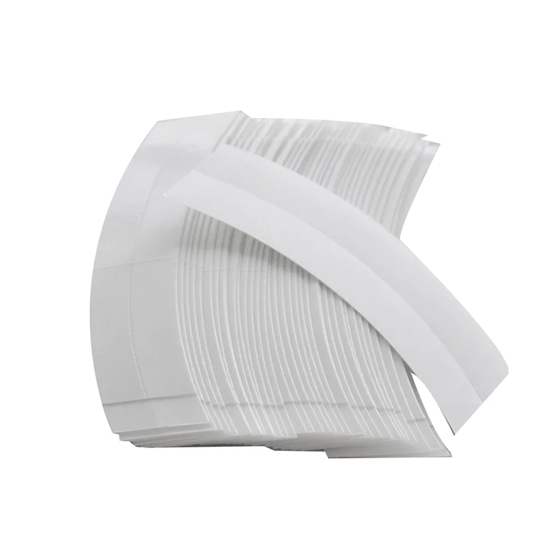 N89R 108 قطعة الشعر الثابت شريط مزدوج لاصق الشعر التمديد شرائط مقاوم للماء للشعر المستعار/الدانتيل الباروكات فيلم مع خط الشق