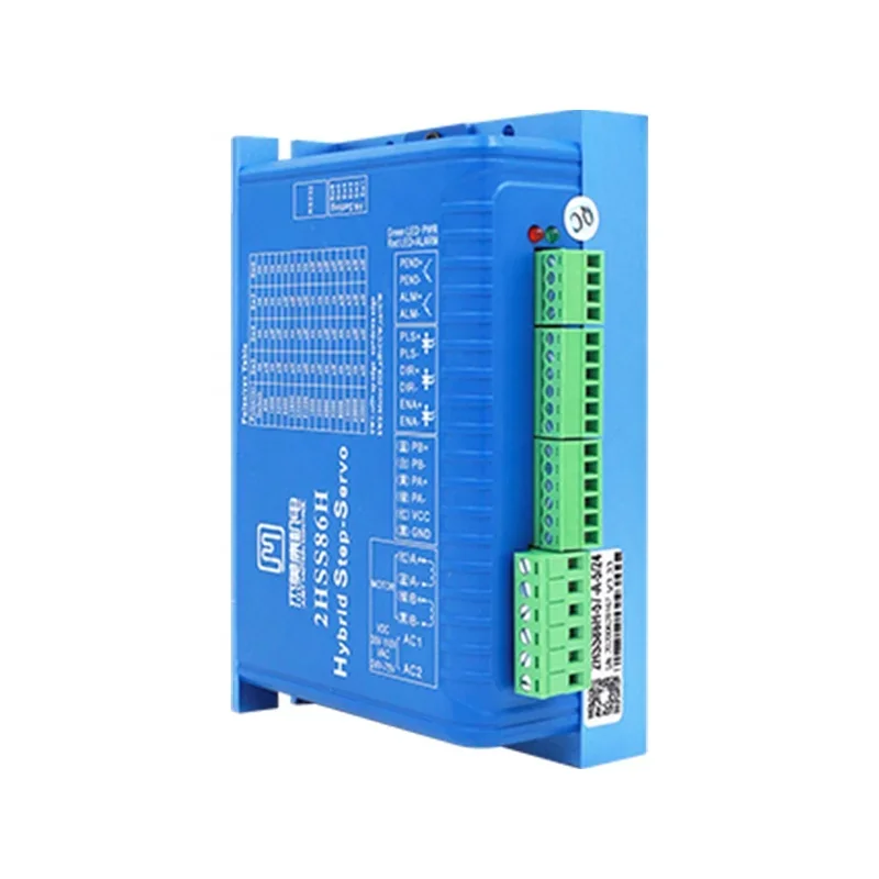 2HSS86H high quality closed loop stepper motor driver 2 phase 0-6A cnc lathe jmc driver servo step