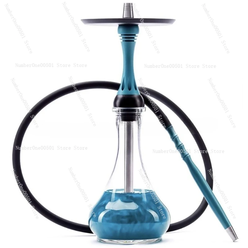 

Shisha Hookah Kappa Set with Glass Bottle Arabian Shisha Hookah Set