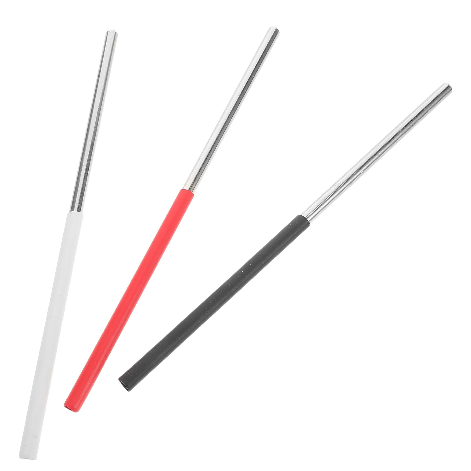 

3Pcs Practical Triangle Alloy Strikers Set Versatile Sound Options Portable Percussion Music Instrument Accessory Triangle