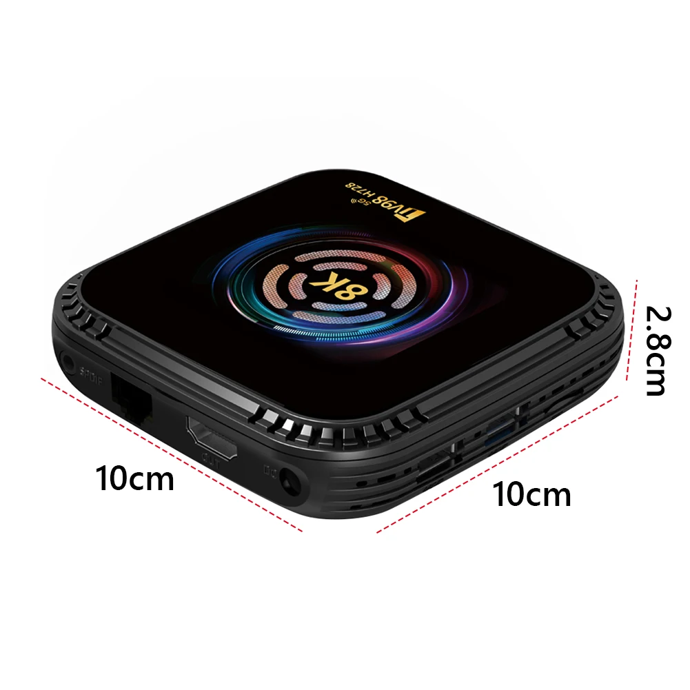 Android 14 Smart TV Box 4G 32G Media Player 8K HD Android Box with Remote