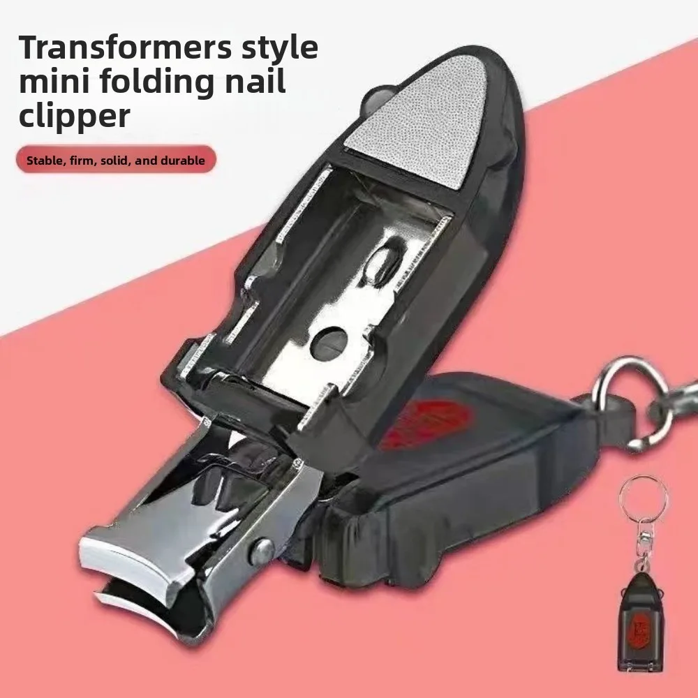 

Горячий бестселлер 2023, мини-портативная машинка для стрижки ногтей, вращающаяся машинка для стрижки ногтей с пластиковой ручкой и брелоком для ключей из китайской фабрики