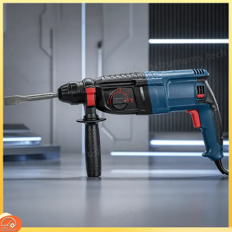 850W Rotary Hammer Drill 26mm 3 Function SDS Plus Concrete Drilling Chiseling Demolition Heavy Duty Power Tool