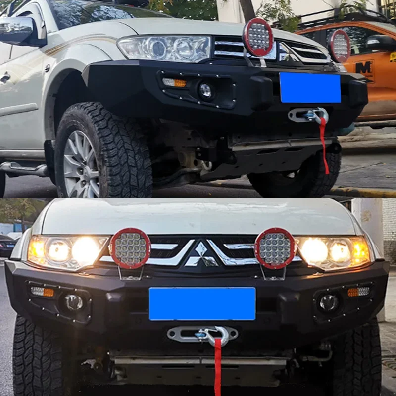 

FOROffroad 2019- PAJERO Sport Front Bumper Steel Powder Coated Anti-Collision Bar