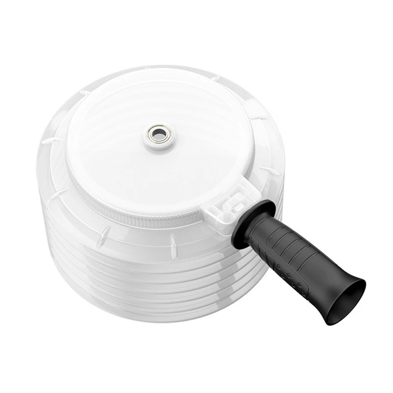 ABRW Electric Drill Dust Collector Perforation Ash Dust Cover Dustproof for Board/Plasterboard Cutting Wall Drilling 155mm