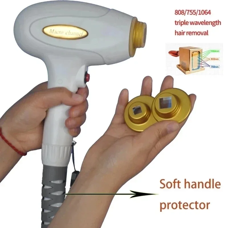Factory Direct Selling 808 Depilation Handle 808 Laser Depilation Handle