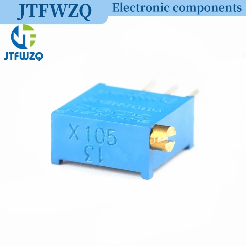 10 Stück 3296 3296X Serie Resistanceohm Trimpot Trimmer Potentiometer 1K 2K 5K 10K 20K 50K 100K 200K 500K 1M Ohm 100R 200R 500R