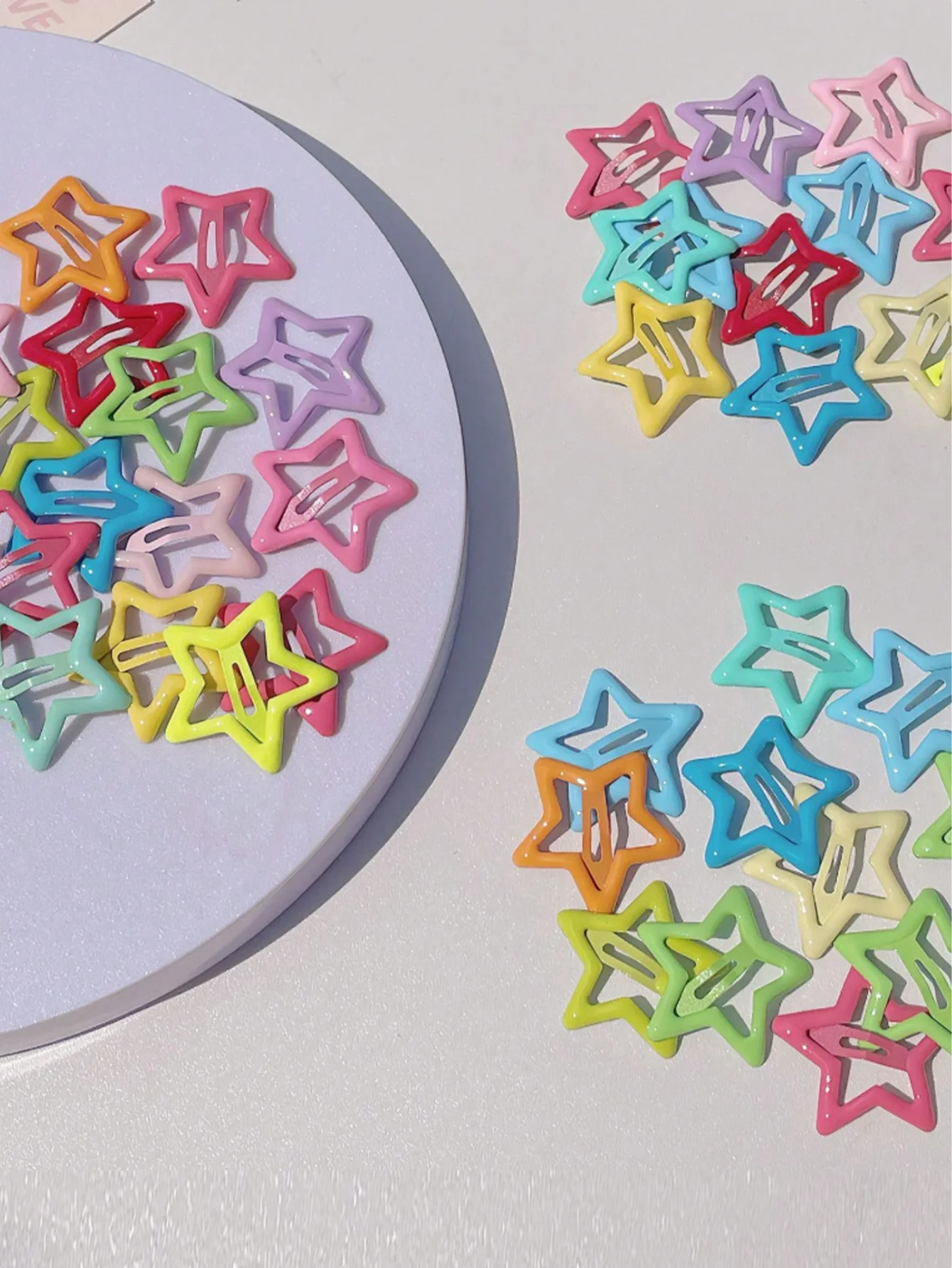 

Summer Women's Y2k Candy Color Hair Clips, Cute Bang Side BB Hair Clips, Multiple Colors Shipped Randomly, Everyday Fashionable