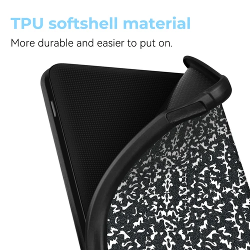 Imagen 2 del producto Funda Twosheep de 7 pulgadas para Kobo Libra Color y Kobo Libra2 TPU Shell con tapa magnética Auto Sleep Wake Cover Libro de composición