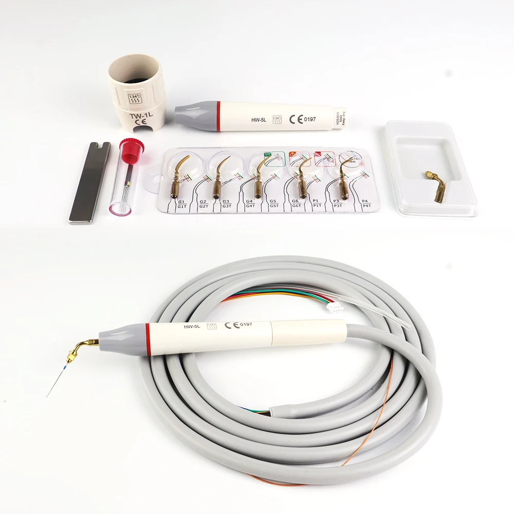Dental Ultrasonic Scaler Build in UDS N3 LED Dentistry Scaler Unit Piezo Scaling Controller Equipment Fit W*odpecker