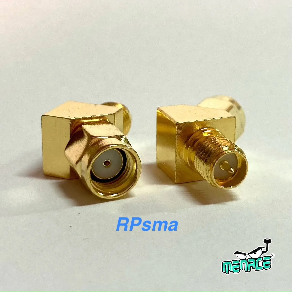 MenaceRC-adapter, 45 graden SMA/RP-SMA-connector, voor FPV-antennonderdelen van 5,8 GHz.