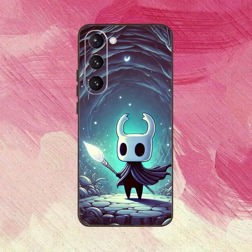 H-Hollow Knight Cartoon Telefoon Case Voor Samsung Galaxy A73,A72,A71,A70,A53,A52,A51,Anderen Zachte Zwarte Cover