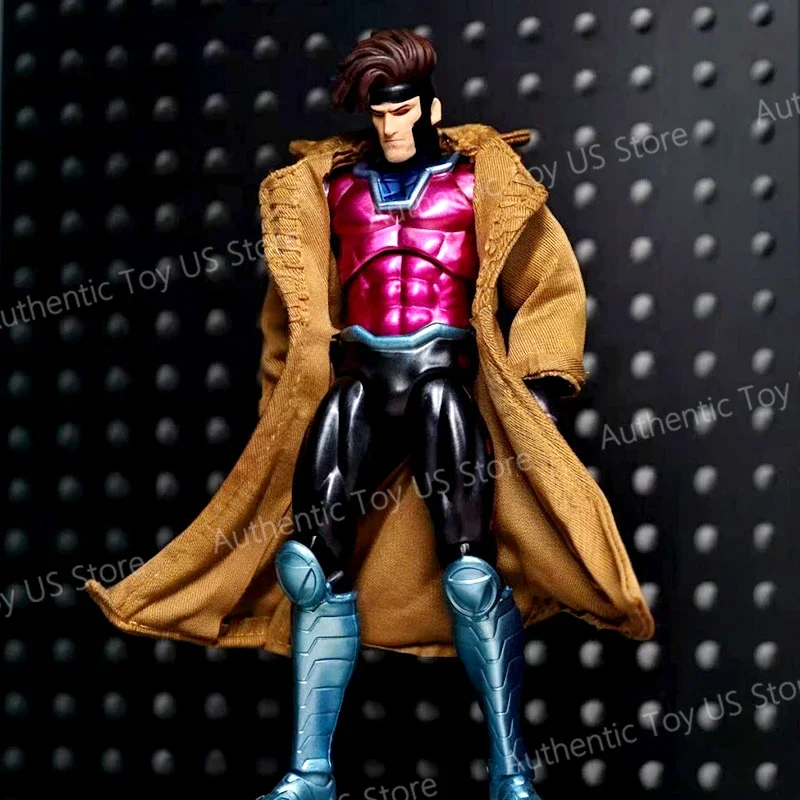 الأصلي Ct اللعب Gambit الشكل Mafex 131 X-Men ولفيرين Shf أنيمي عمل الشكل تمثال تمثال نموذج لعبة أطفال هدية مخصصة #2