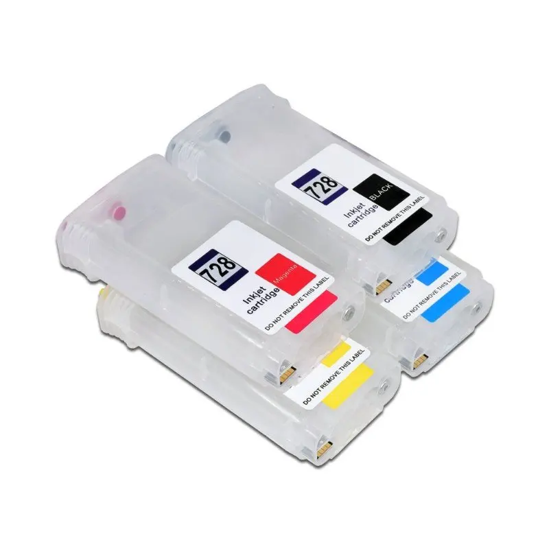 

130ML Refill 730 830 For HP 728 Bulk Ink Cartridge New Stable Chip For HP728 DesignJet T830 T730 F9J68A F9J67A F9J66A F9J65A