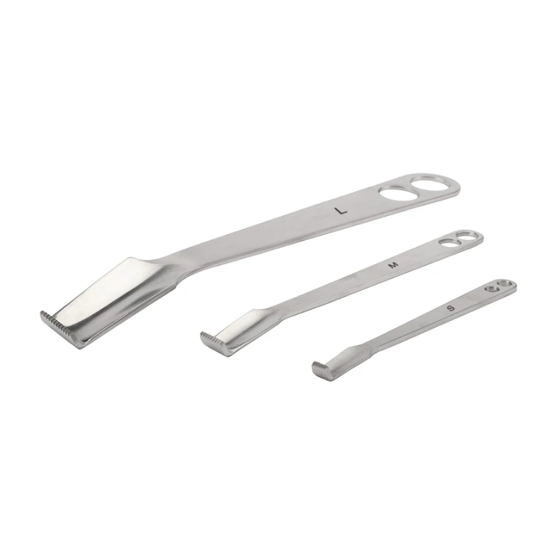 

Femoral head bone pry, pet equipment retractor with teeth THR hip joint, small animal medical equipment