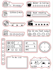 2024 New Include in Life 1 stamp Clear Stamps for Scrapbooking Transparent Silicone Rubber DIY Photo Album