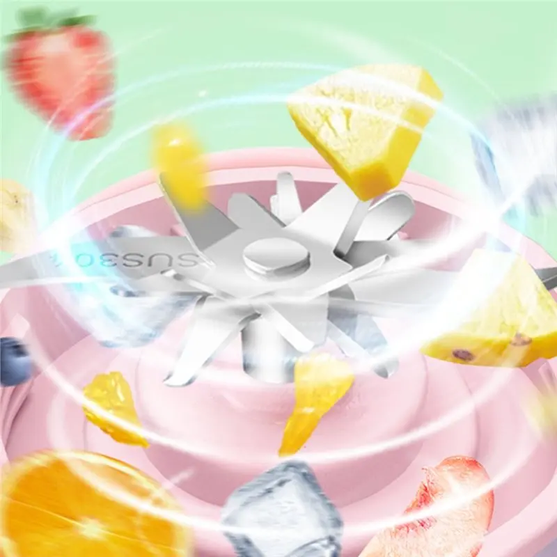

【BRAND NEW】Multifunctional Portable Electric Blender - USB Rechargeable, Ideal For Milkshakes And Juices