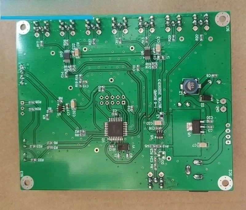 10M input, 6 outputs, frequency adjustable conversion board, PLL board, 5-12V power supply, computer frequency writing