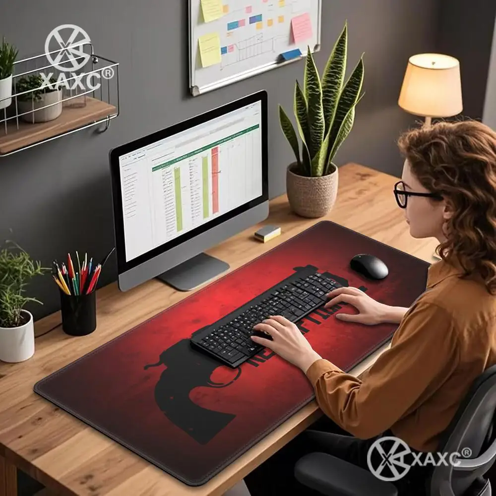 R-ed D-ead Redemption 2 Gaming Keyboard Mouse Pad Pc Gamer Girl Desk Mat Xxl Anime Cute HYBXXC Computer Accessories