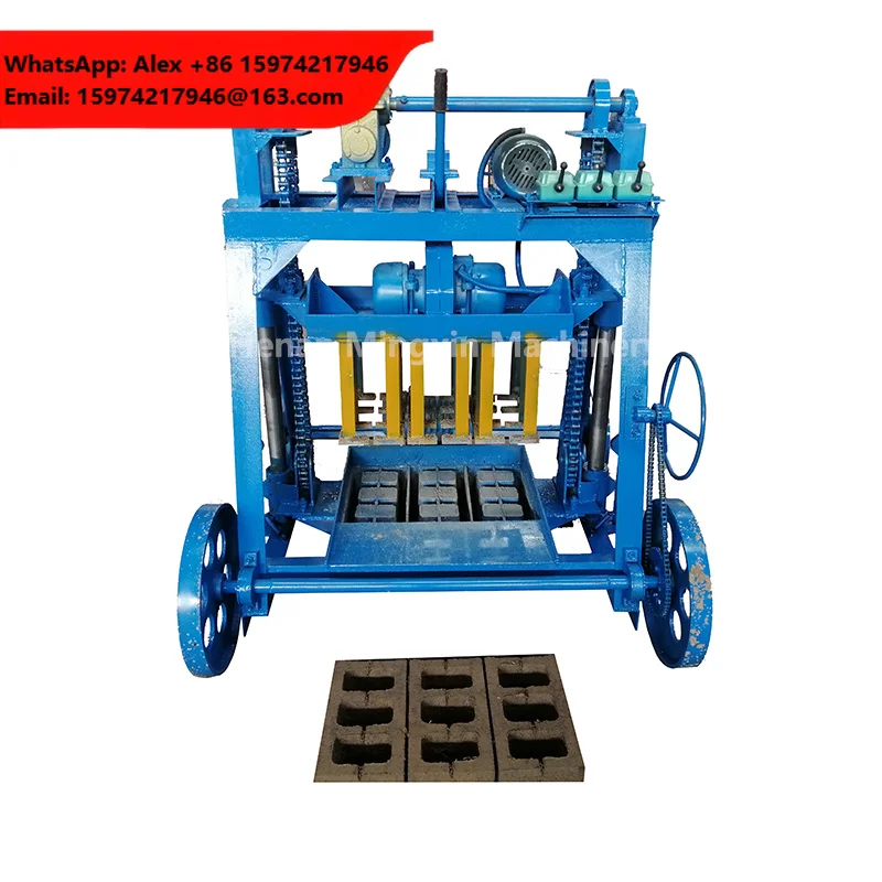 Fully Automatic Fly Ash Brick Making Machine Mobile Paving Block Hollow Hollow Block Engine As Core Component