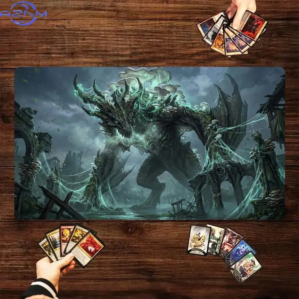 Terrifying Giant Dragon  Playmat Non-Slip Magic Card Battle Mat  gathering gaming mats tapete magic mtg card pad