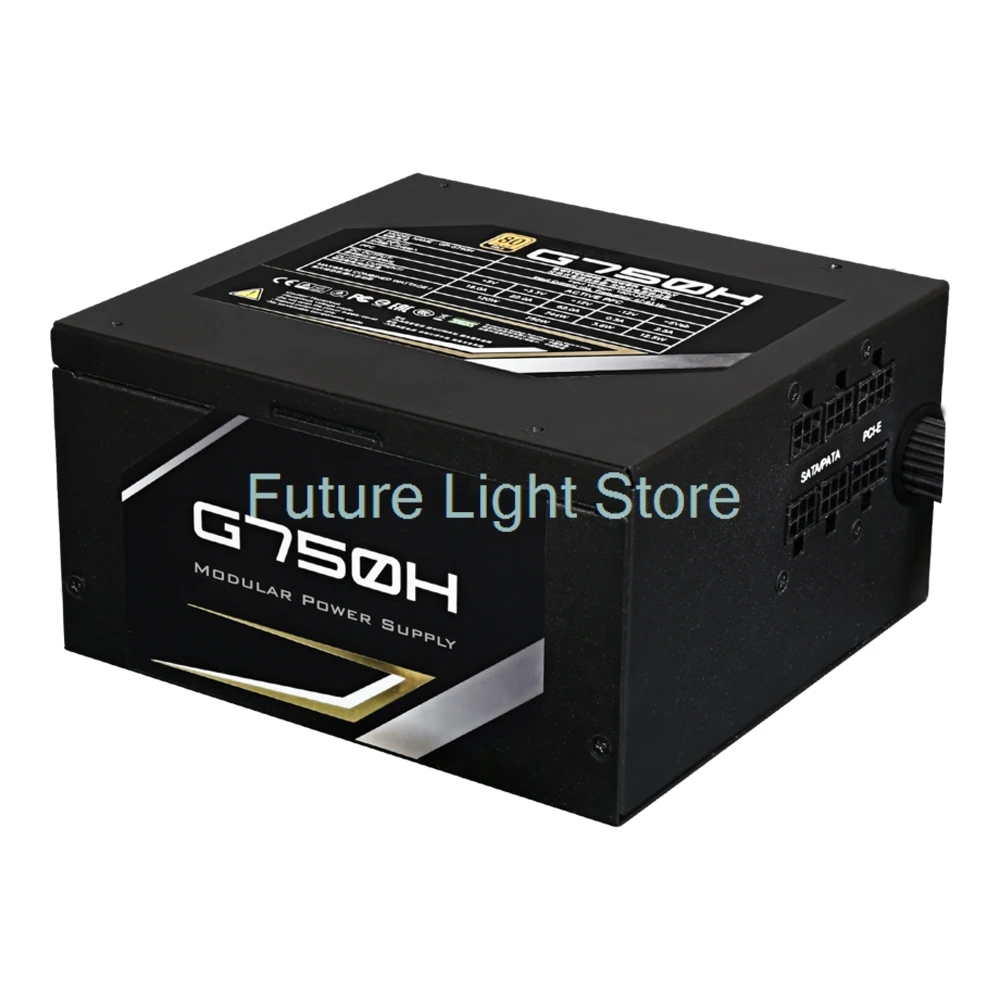 G750H 750W Form Factor ATX 12V Active PFC 47-63Hz 80PLUS Gold Power Supply Works Perfectly Fast Ship