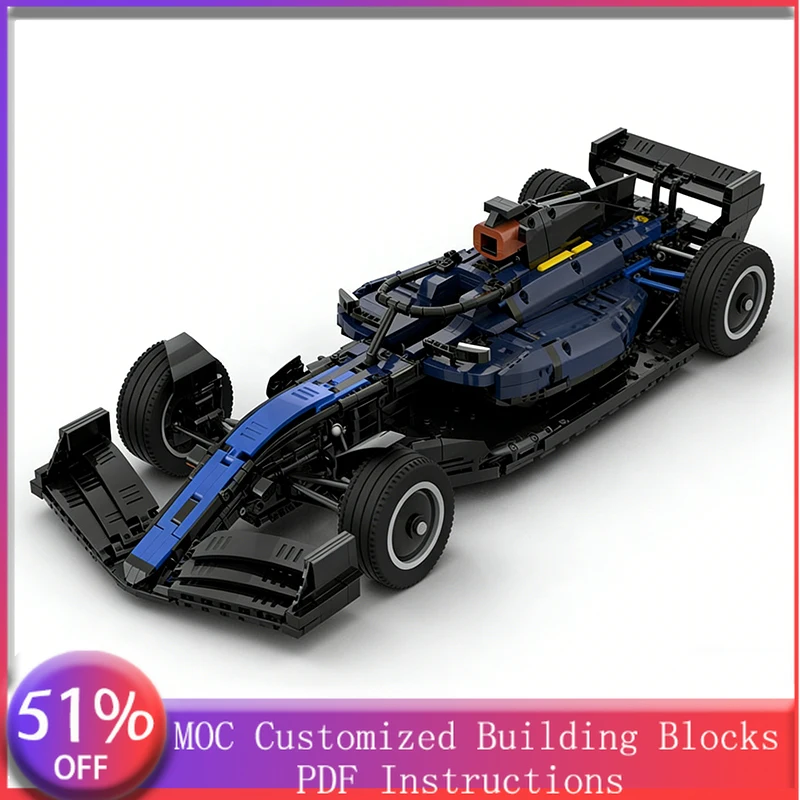 

3352 PCS Sports Car 1:8 scale front and rear tie rod suspension MOC Customize Modular Building Block DIY Boys Toy Birthday Gift