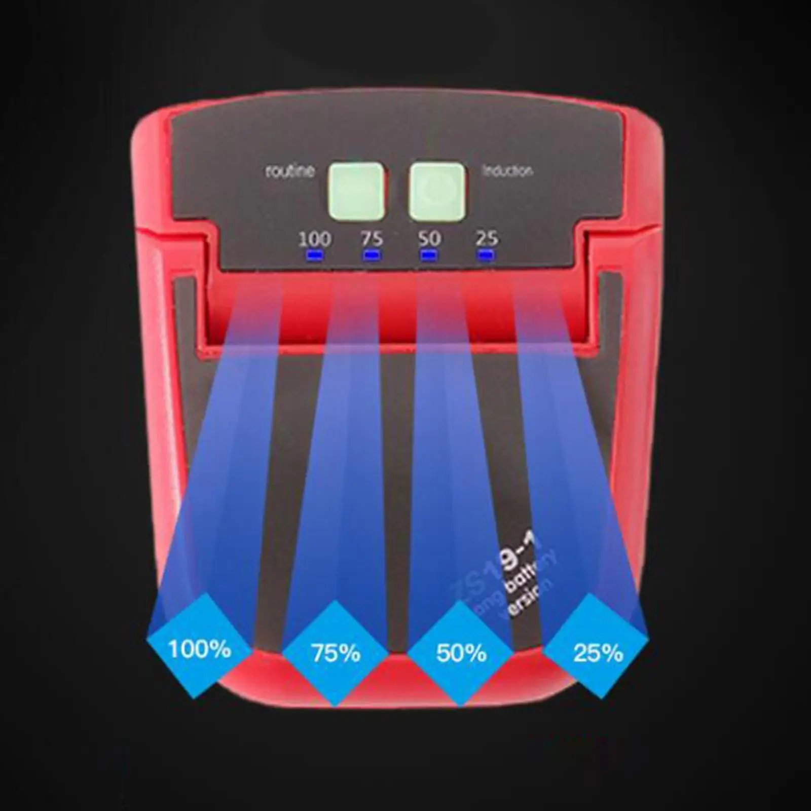 Waterproof LED Clip On Cap Light Rechargeable Lightweight And Rainproof Featured Hands-free