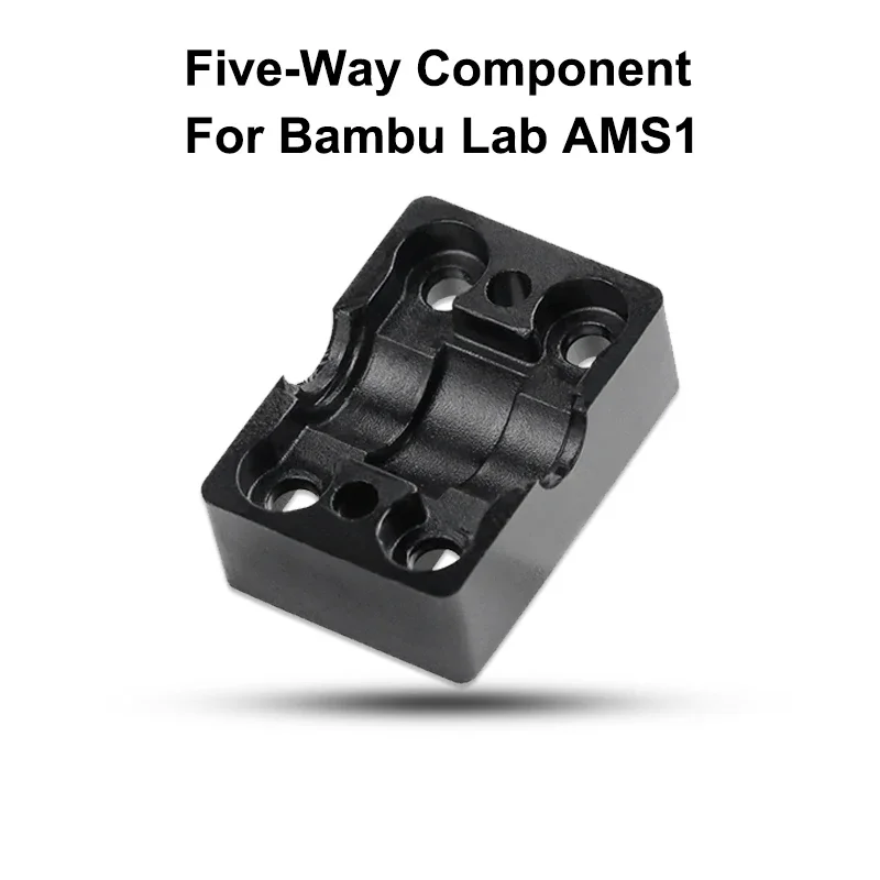 3D-printeronderdelen voor Bambu Lab AMS1 AMS2 Vijfwegcomponent Interne Hub-eenheid Slijtvaste Veerduwrol voor Bambu Lab AMS