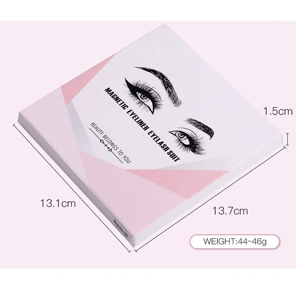 Augen Make-up Werkzeuge Magnete Wimpern langlebige wasserdichte Wimpern verlängerung magnetischer Eyeliner magnetische Wimpern mit Pinzette