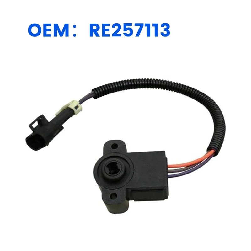 1 PCS New Tractor Position Sensor RE257113 Black ABS For John Deere Tractor 8230 8235R 8245R 8260R