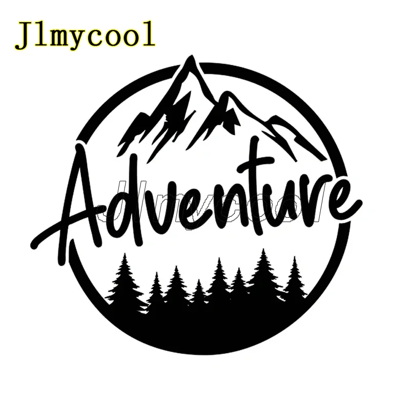 

17x17 см караван кемпер приключения автомобильная наклейка водостойкая виниловая наклейка крутой автомобильный Стайлинг Pegatinas Para Coche наклейка наклейка