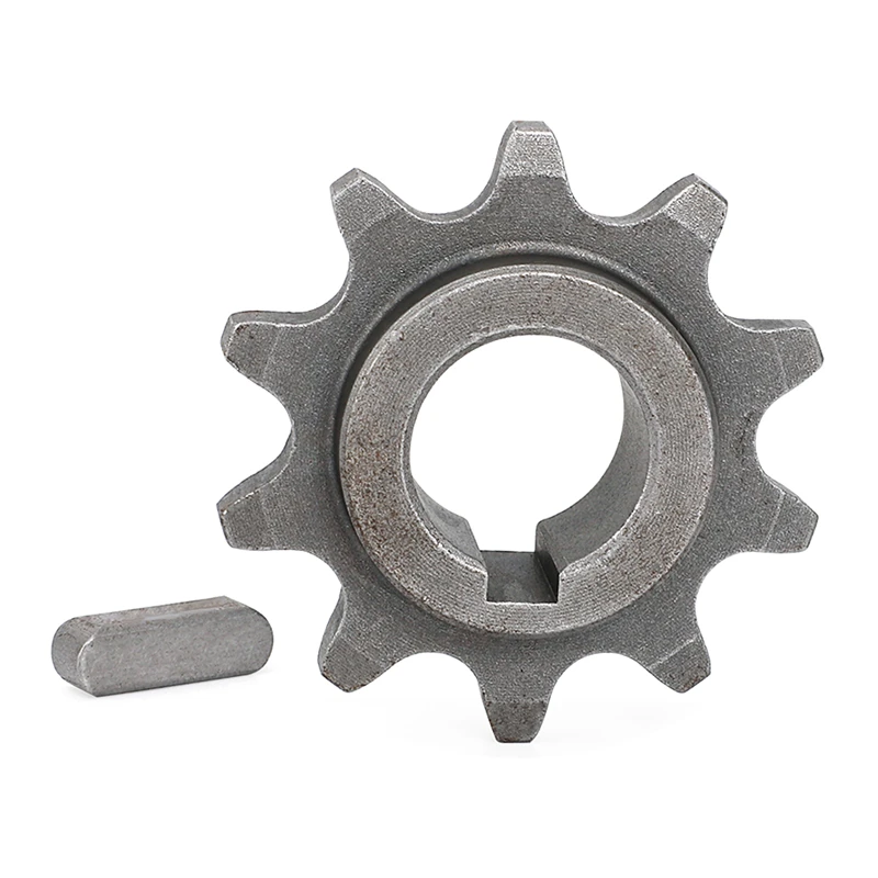 10T Front Sprocket 420 Chain with Cotter Open Pin for BX200X CT200U CT200U-EX Coleman CT200 Trail 200 Mini Bike KT196 Go Kart