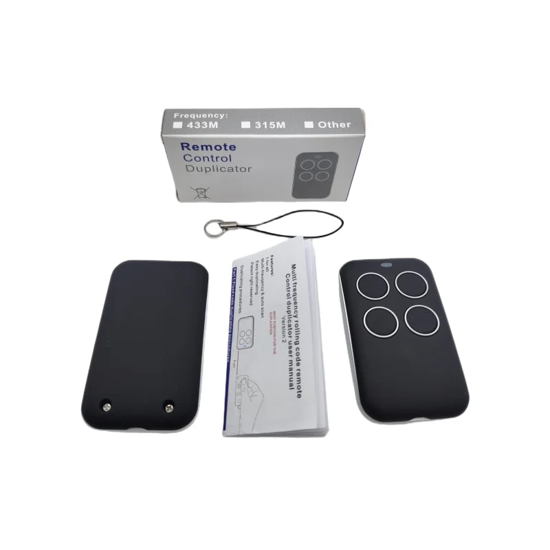 Factory IP56 Fixed Code & Rolling Code Multi Frequency 433mhz 315mhz 868mhz Duplicator Garage Door Opener RF Remote Control