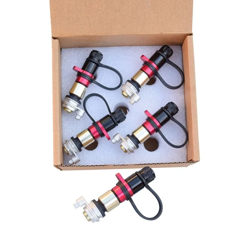 

Быстроразъемный клапан для бездорожья, песчаная шина, автомобильный клапан сброса давления, 4 шт., шина для пустыни, длинный стиль