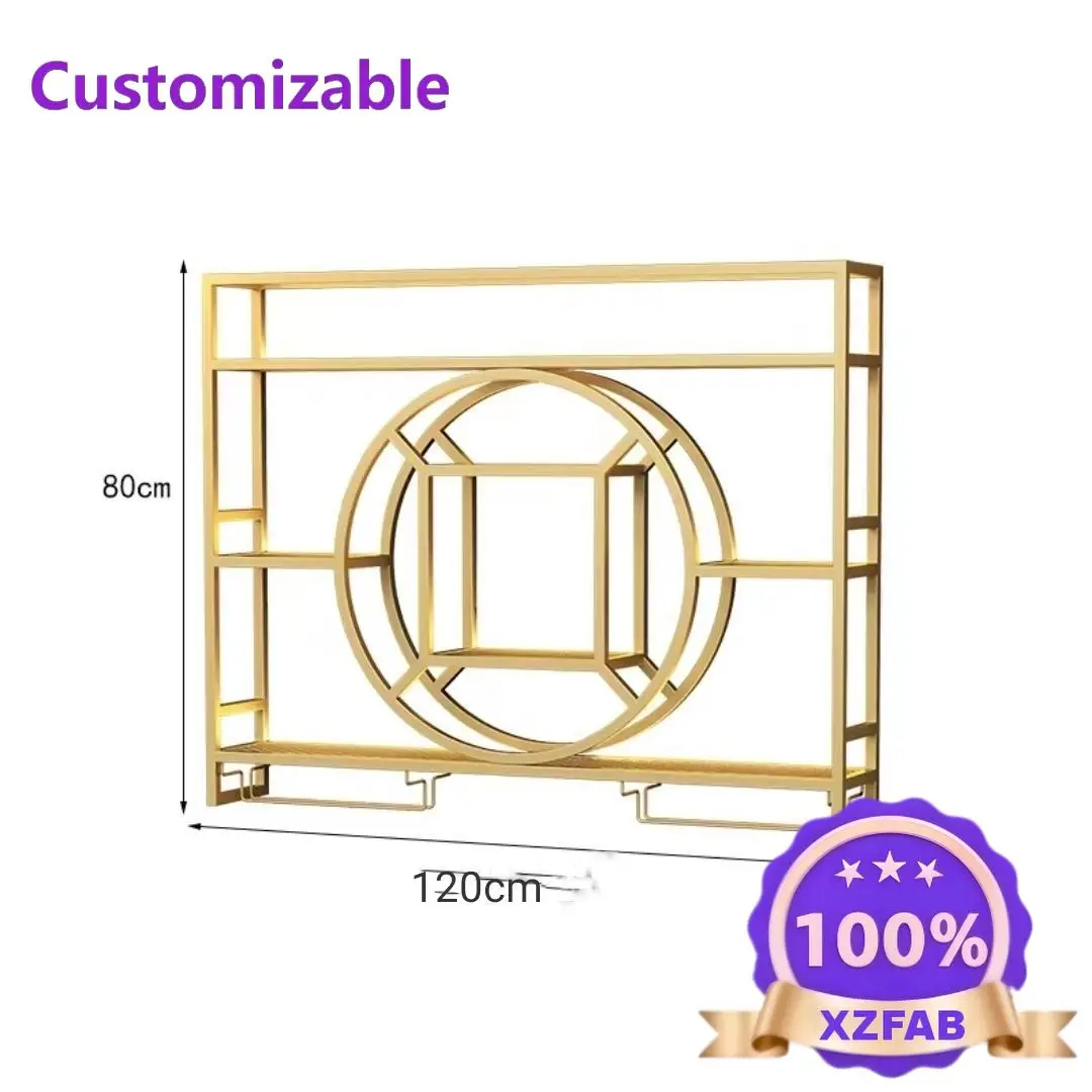 Factory Direct 2026 Zhaocai Jinbao storage shelf restaurant integrated wine rack wall wine cabinet wall-mounted wine cabinet sto