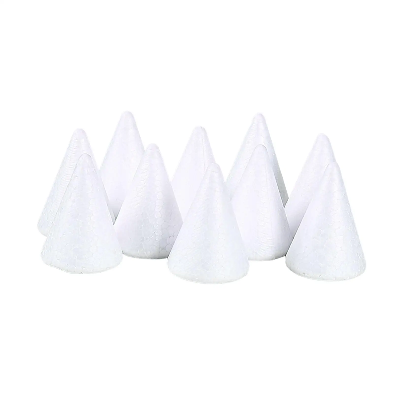 Foam Cone Craft DIY Christmas Tree Flower Arrangement Centerpiece