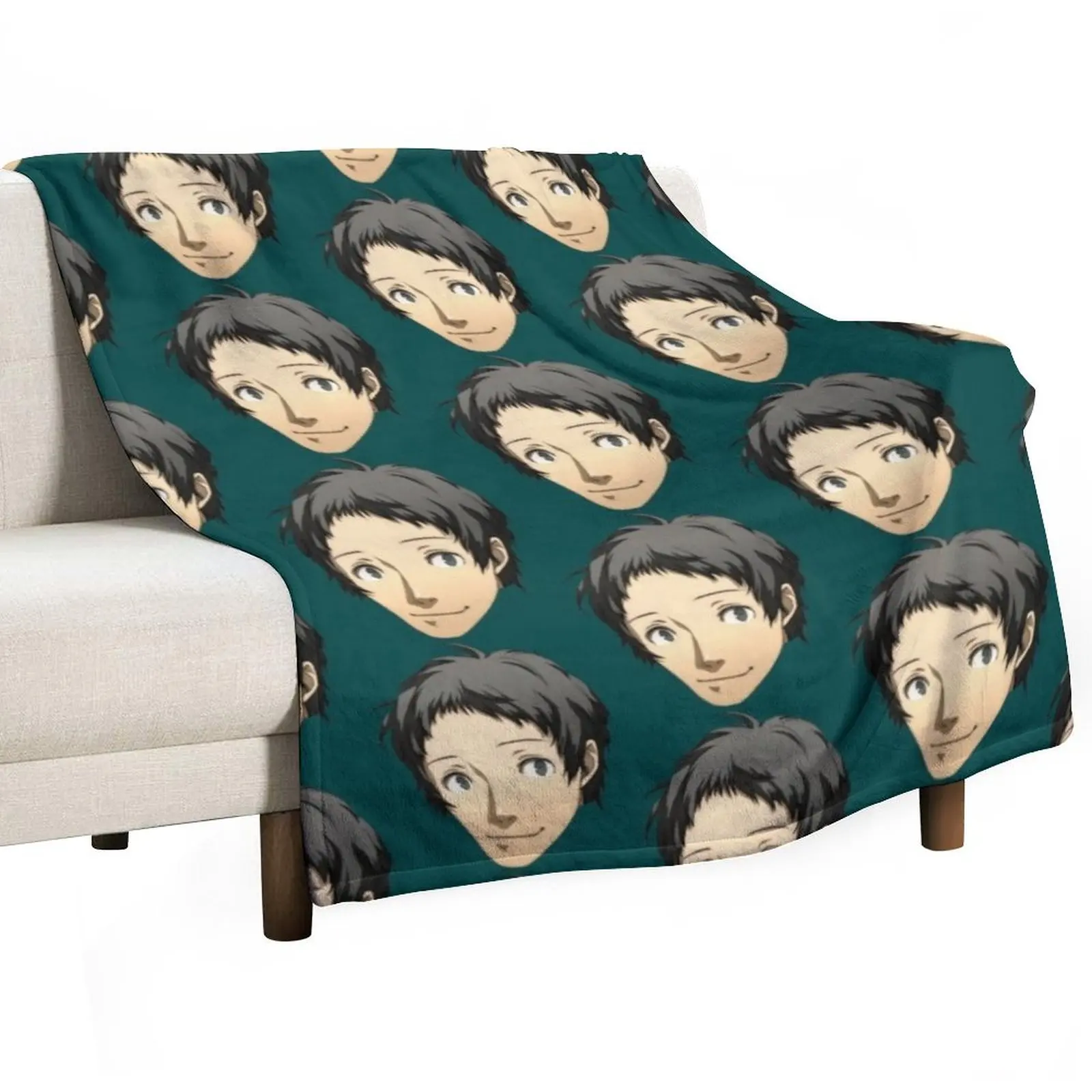 

Adachi Tohru Throw Blanket Plush Tourist valentine gift ideas Giant Sofa Blankets