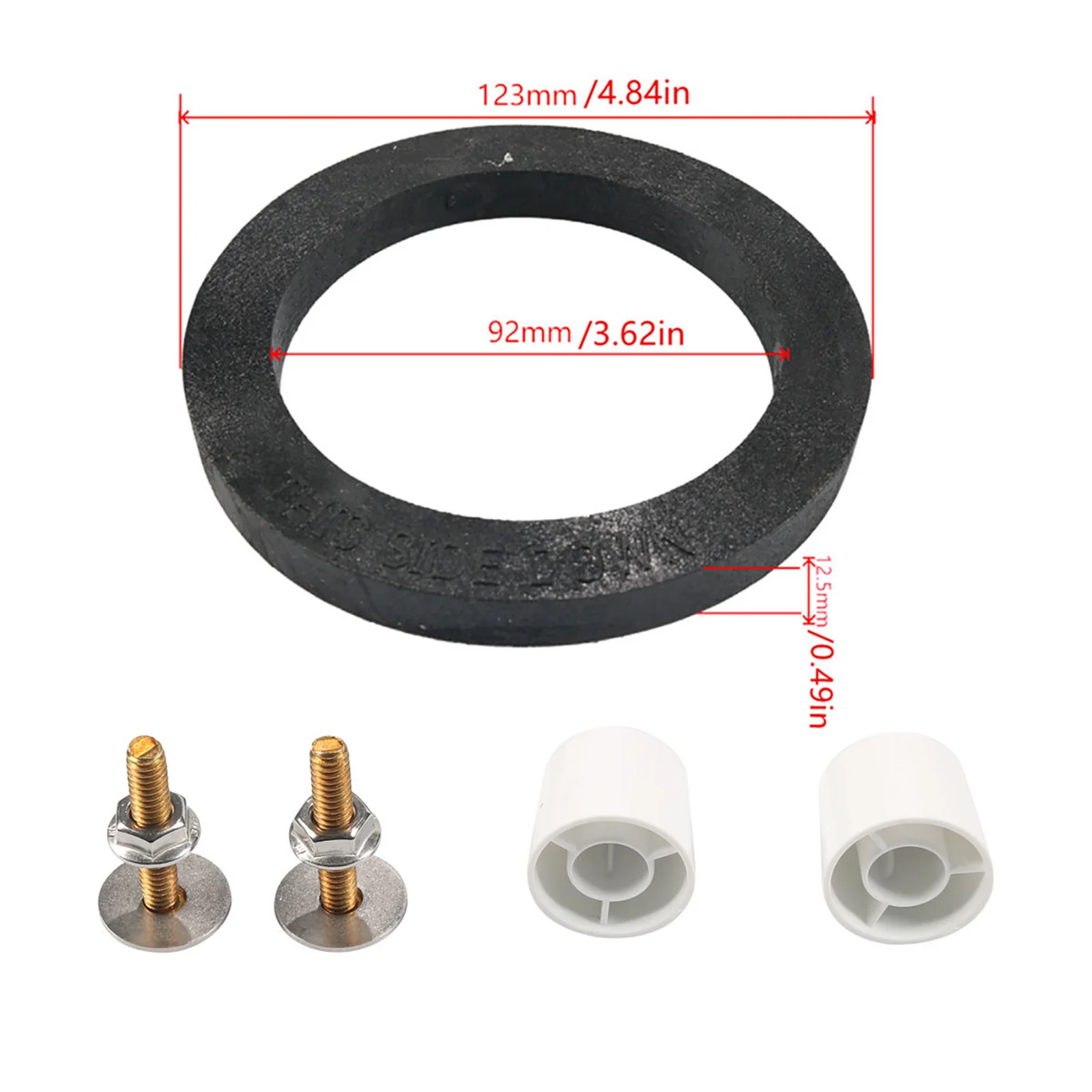 385311652   Set di guarnizioni di tenuta per WC RV di ricambio per Dometic 300 310 320 Serie Accessori per WC RV Kit di guarnizioni per flangia Parte di riparazione