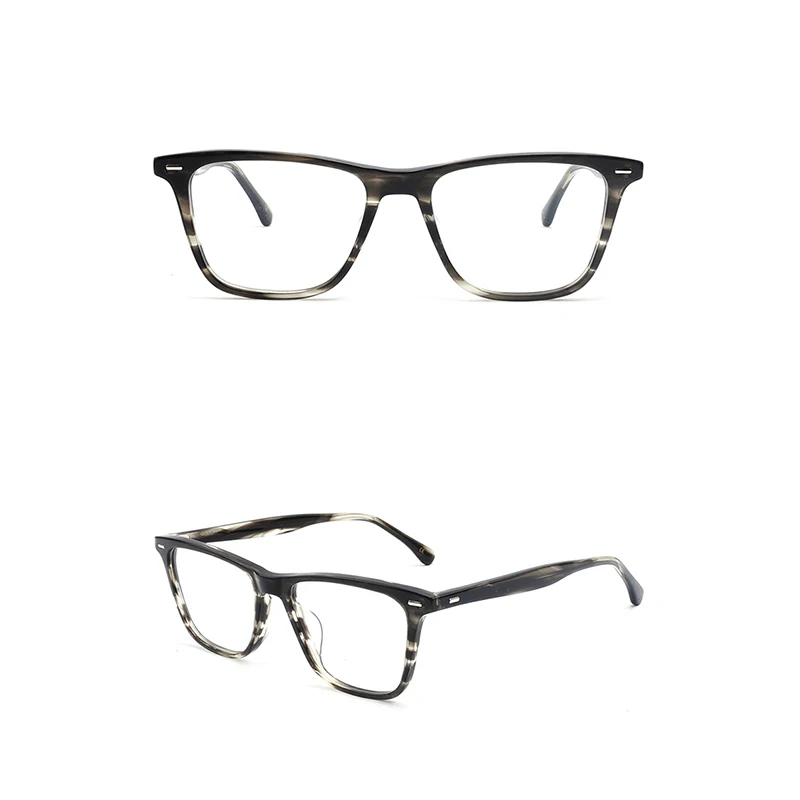 Belight Optiacl Classical Oliver Square Acetate Glasses Frame Men Women Prescription Eyeglasses Retro Optical Eyewear  LS7913