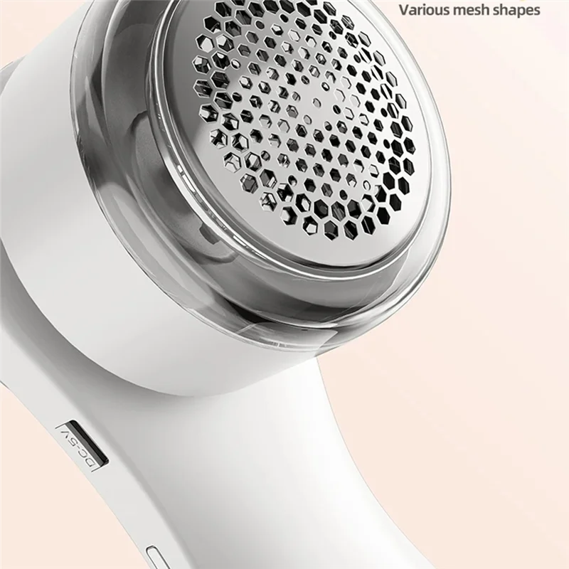 AT28-Home مزيل الوبر USB شحن الشعر الكرة لينت المتقلب الكهربائية آلة الوبر الرمادي