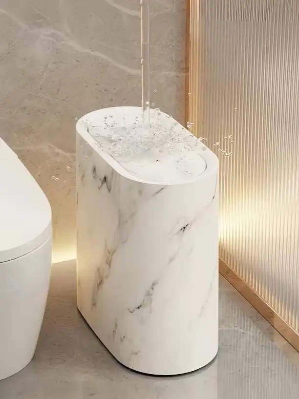 

Большая емкость для кухни, гостиной, пластиковая откидная крышка, Tra Can, настенная гигиеническая бочка для батомы, бытовые чистящие средства