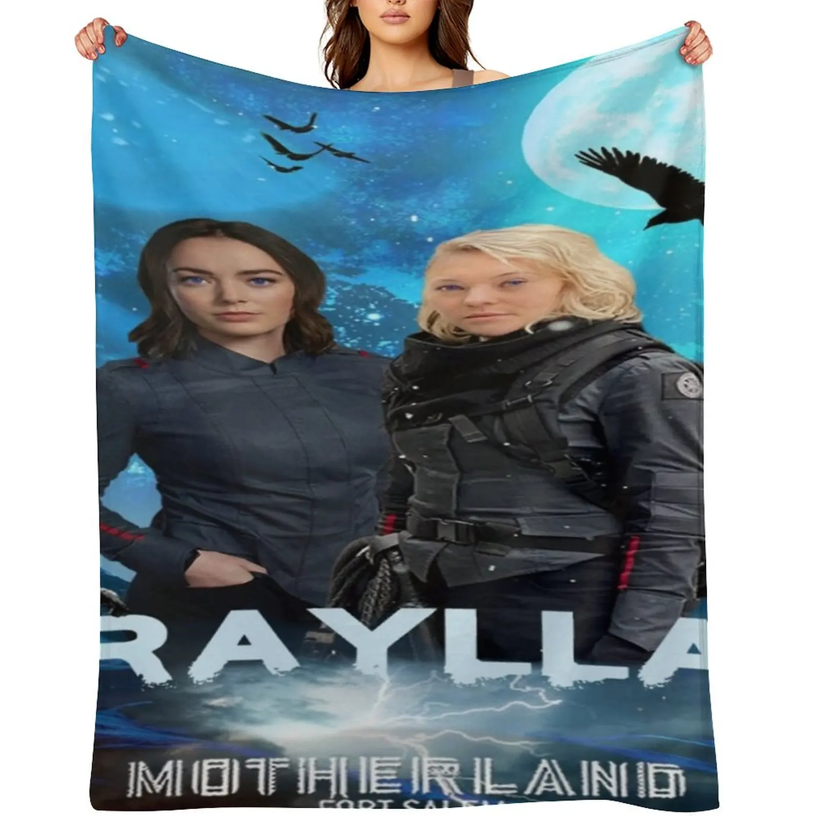 Плед-покрывало Poster Raelle and Scylla MFS, декоративный плед для сна, гигантский плед для дивана